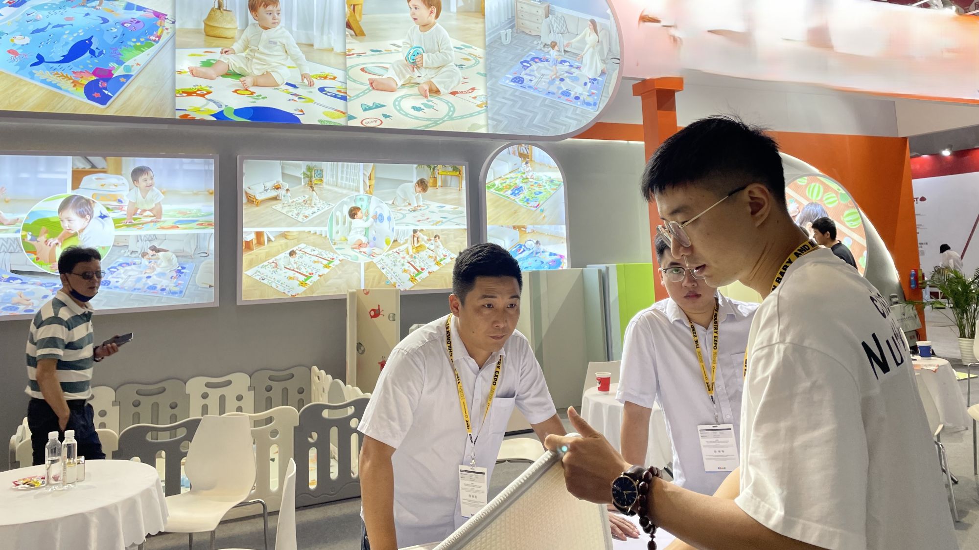 香港展示会の様子（ブース）