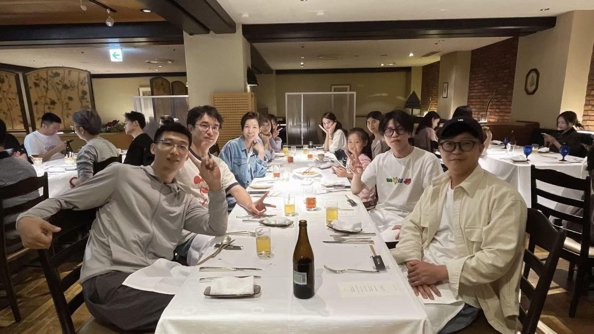 社員旅行での交流写真